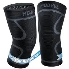 Modvel Compression Knee Brace – 2-Pack, for Running, Knee Pain, Meniscus Tear, ACL & Arthritis